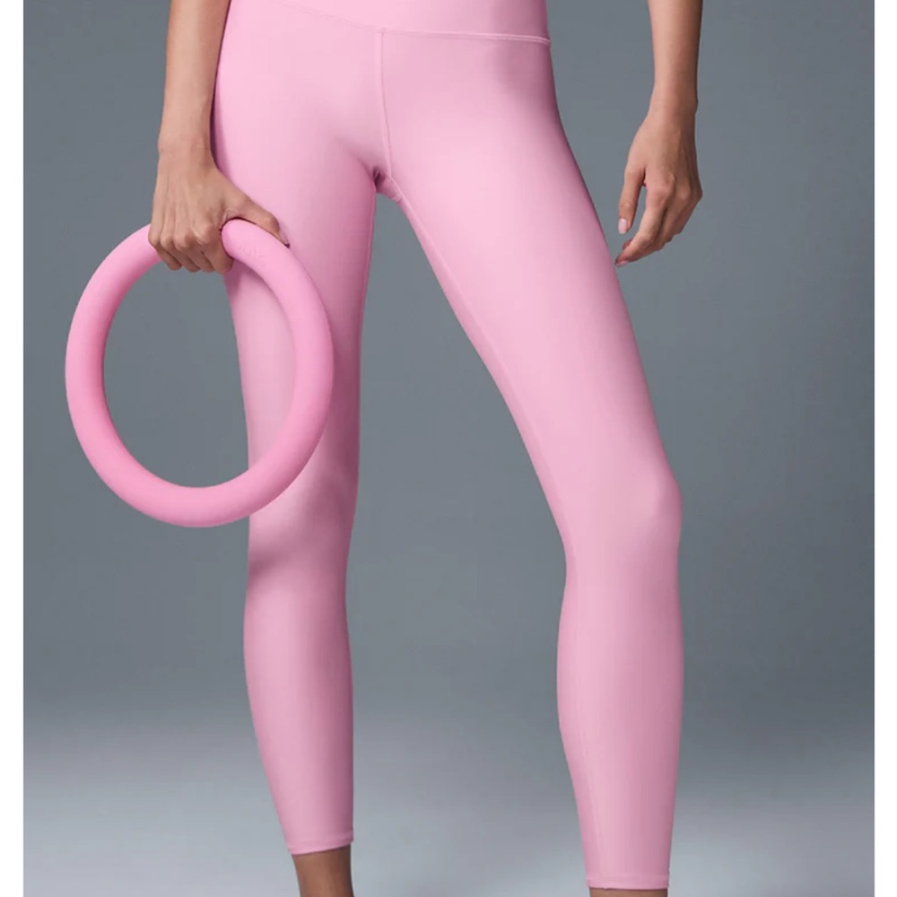 ALO Yoga Sweet Pink 7/8 High-Waist Leggings
